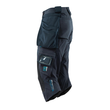 Dreiviertel-Hose, Hängetaschen, Stretch  / Gr. C52, Schwarzblau Produktbild Additional View 1 S