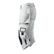 Dreiviertel-Hose, Hängetaschen, Stretch  / Gr. C47, Weiß Produktbild Additional View 1 S
