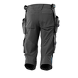 Dreiviertel-Hose, Hängetaschen, Stretch  / Gr. C47, Dunkelanthrazit Produktbild Additional View 2 S
