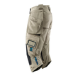 Dreiviertel-Hose, Hängetaschen, Stretch  / Gr. C47, Hellkhaki Produktbild Additional View 1 S