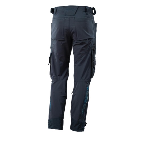 Hose mit Knietaschen aus  Dyneema,Stretch / Gr. 82C42,  Schwarzblau Produktbild Additional View 2 L