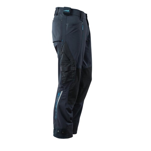 Hose mit Knietaschen aus  Dyneema,Stretch / Gr. 82C42,  Schwarzblau Produktbild Additional View 3 L