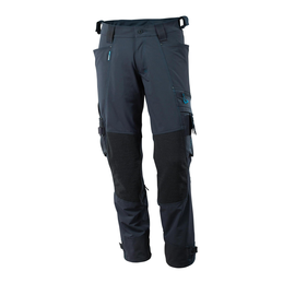 Hose mit Knietaschen aus  Dyneema,Stretch / Gr. 82C52,  Schwarzblau Produktbild