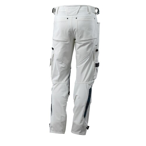 Hose mit Knietaschen aus  Dyneema,Stretch / Gr. 82C42, Weiß Produktbild Additional View 2 L