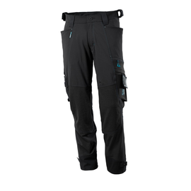 Hose mit Knietaschen aus  Dyneema,Stretch / Gr. 82C52, Schwarz Produktbild