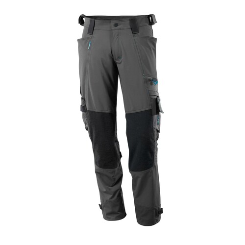 Hose mit Knietaschen aus  Dyneema,Stretch / Gr. 82C42,  Dunkelanthrazit Produktbild