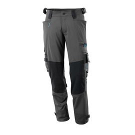 Hose mit Knietaschen aus  Dyneema,Stretch / Gr. 82C52,  Dunkelanthrazit Produktbild