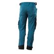 Hose mit Knietaschen aus  Dyneema,Stretch / Gr. 82C52,  Dunkelpetroleum Produktbild Additional View 2 S