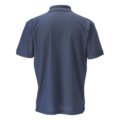 Polo-Shirt CoolDry / Gr. L, Steinblau Produktbild Additional View 2 L
