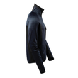 Fleecepullover mit Reißverschluss  Microfleecejacke / Gr. M,  Schwarzblau/Schwarz Produktbild Additional View 3 S
