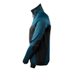 Fleecepullover mit Reißverschluss  Microfleecejacke / Gr. XL,  Dunkelpetroleum/Schwarz Produktbild Additional View 1 S