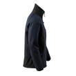 Jacke, Strick, mit Membran Strickjacke  / Gr. L, Schwarzblau/Schwarz Produktbild Additional View 3 S