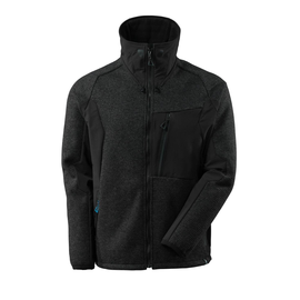 Jacke, Strick, mit Membran Strickjacke  / Gr. M, Schwarz Produktbild