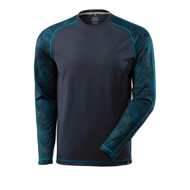 T-Shirt, Langarm, feuchtigkeitstransp.  / Gr. 2XL, Schwarzblau Produktbild