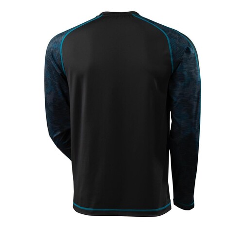 T-Shirt, Langarm, feuchtigkeitstransp.  / Gr. XS, Schwarz Produktbild Additional View 2 L