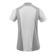 Polo-Shirt,  feuchtigkeitstransportierend / Gr. L,  Grau-meliert/Weiss Produktbild Additional View 2 S