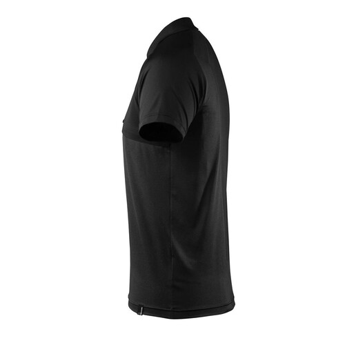 Polo-Shirt,  feuchtigkeitstransportierend / Gr. XS,  Schwarz Produktbild Additional View 1 L