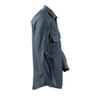 Hemd Chambray mit Netzfutter / Gr. 2XL,  Gewaschener dunkelblauer Denim Produktbild Additional View 3 S