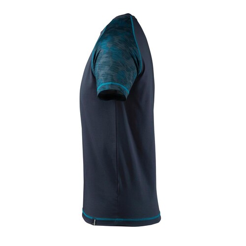 T-Shirt, feuchtigkeitstransportierend /  Gr. L, Schwarzblau Produktbild Additional View 1 L