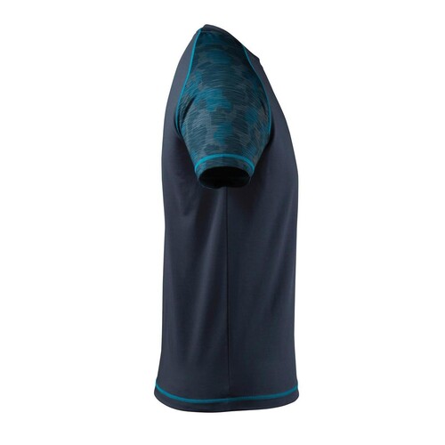 T-Shirt, feuchtigkeitstransportierend /  Gr. M, Schwarzblau Produktbild Additional View 3 L