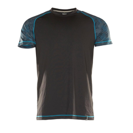 T-Shirt, feuchtigkeitstransportierend /  Gr. L, Schwarz Produktbild