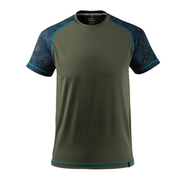 T-Shirt, feuchtigkeitstransportierend /  Gr. L, Moosgrün Produktbild
