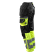 Hose mit Hängetaschen / Gr. 82C52,  Schwarz/Hi-vis Gelb Produktbild Additional View 1 S