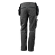 Hose mit Hängetaschen, geringes Gewicht  / Gr. 76C54, Dunkelanthrazit/Schwarz Produktbild Additional View 2 S