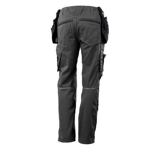 Hose mit Hängetaschen, geringes Gewicht  / Gr. 82C42, Dunkelanthrazit/Schwarz Produktbild Additional View 2 L