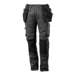 Hose mit Hängetaschen, geringes Gewicht  / Gr. 82C52, Dunkelanthrazit/Schwarz Produktbild
