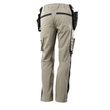 Hose mit Hängetaschen, geringes Gewicht  / Gr. 90C60, Hellkhaki/Schwarz Produktbild Additional View 2 S