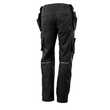 Hose mit Hängetaschen, geringes Gewicht  / Gr. 82C46, Schwarz Produktbild Additional View 2 S