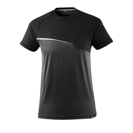 T-Shirt, feuchtigkeitstransportierend /  Gr. L, Schwarz Produktbild