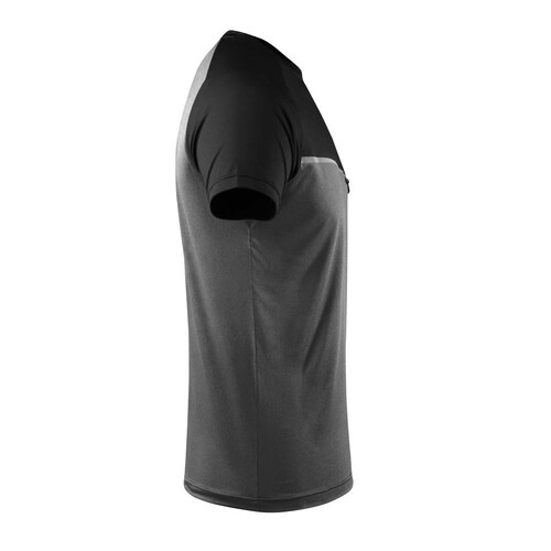 T-Shirt, feuchtigkeitstransportierend /  Gr. L, Schwarz Produktbild Additional View 3 L