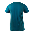 T-Shirt, feuchtigkeitstransportierend /  Gr. L, Dunkelpetroleum Produktbild Additional View 2 S