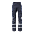 Hose, Schenkeltaschen, geringes Gewicht  Servicehose / Gr. 76C46, Schwarzblau Produktbild