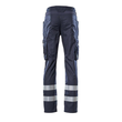 Hose, Schenkeltaschen, geringes Gewicht  Servicehose / Gr. 76C56, Schwarzblau Produktbild Additional View 2 S