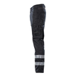 Hose, Schenkeltaschen, geringes Gewicht  Servicehose / Gr. 76C47, Schwarz Produktbild Additional View 1 S