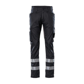 Hose, Schenkeltaschen, geringes Gewicht  Servicehose / Gr. 76C49, Schwarz Produktbild