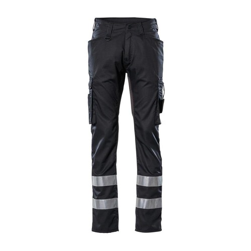 Hose, Schenkeltaschen, geringes Gewicht  Servicehose / Gr. 76C49, Schwarz Produktbild