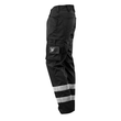 Hose, Schenkeltaschen, geringes Gewicht  Servicehose / Gr. 90C50, Schwarz Produktbild Additional View 1 S
