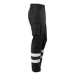Hose, Schenkeltaschen, geringes Gewicht  Servicehose / Gr. 82C52, Schwarz Produktbild Additional View 3 S