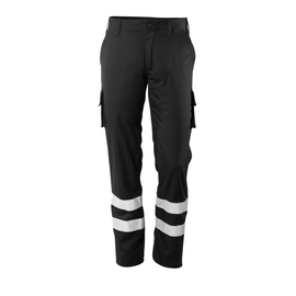 Hose, Schenkeltaschen, geringes Gewicht  Servicehose / Gr. 82C64, Schwarz Produktbild