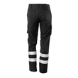 Hose, Schenkeltaschen, geringes Gewicht  Servicehose / Gr. 90C54, Schwarz Produktbild Additional View 2 S