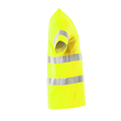 T-Shirt, V-Ausschnitt / Gr. 2XL, Hi-vis  Gelb Produktbild Additional View 3 S