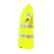 T-Shirt, V-Ausschnitt / Gr. L, Hi-vis  Gelb Produktbild Additional View 1 S