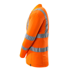 Polo-Shirt, lange Ärmel / Gr. M, Hi-vis  Orange Produktbild Additional View 1 S