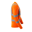 Polo-Shirt, lange Ärmel / Gr. M, Hi-vis  Orange Produktbild Additional View 3 S