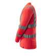 Polo-Shirt, lange Ärmel / Gr. M, Hi-vis  Rot Produktbild Additional View 1 S