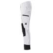 Hose mit Knietaschen, Damen, Pearl /  Gr. 82C50, Weiß Produktbild Additional View 1 S